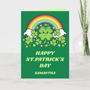 Rainbow Cheer St. Patrick’s Day Greeting Card