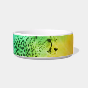 Rainbow Cheetah Bowl