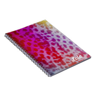 Rainbow Cheetah Notebook