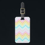 Rainbow Chevron Luggage Tag<br><div class="desc">Travel in style with this Rainbow Chevron Luggage Tag! Dont forget to check out our entire product range featuring a Rainbow Chevron Design!</div>