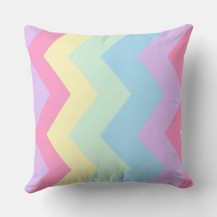 Rainbow chevron Pattern Cushion