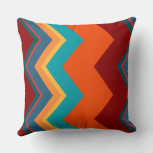 Rainbow chevron Pattern Cushion