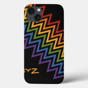 Rainbow Chevron Pattern custom cases