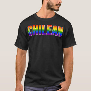 Rainbow Chilean Gay Pride LGBT Pride T-Shirt