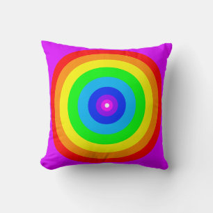 Rainbow Circle Design-40686 Cushion