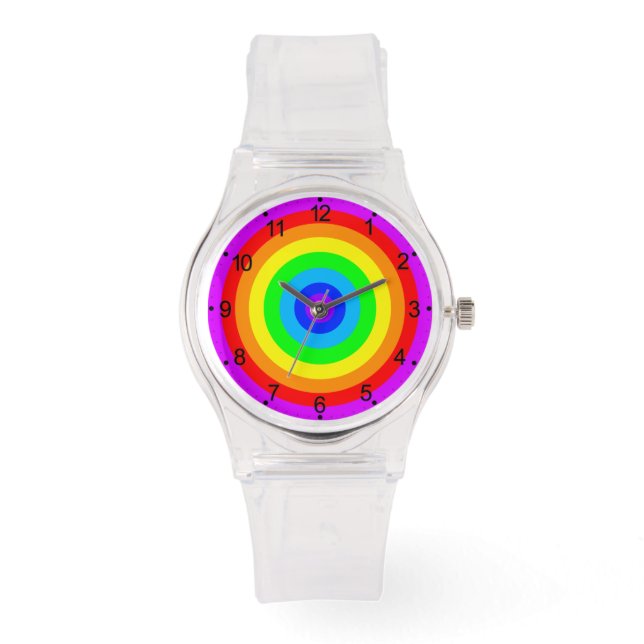 Rainbow Circle Design-40686 Watch (Front)