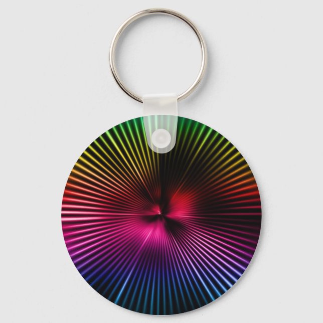 rainbow circle key ring (Front)