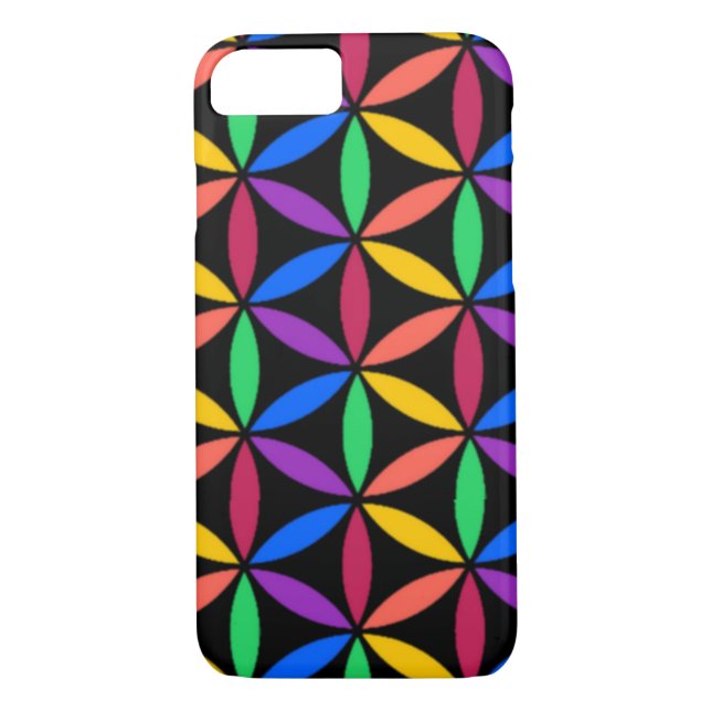 Rainbow circles Case-Mate iPhone case (Back)