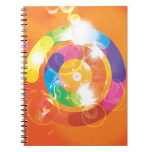 Rainbow Circles Notebook