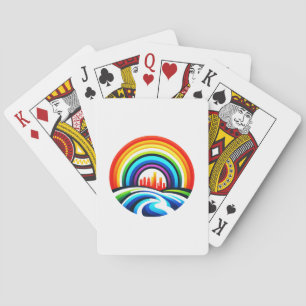 Rainbow City - Urban Hope & Diversity Playing Cards