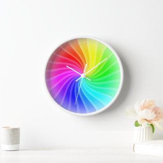 Rainbow  clock