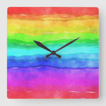 Rainbow clock