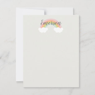 Rainbow Cloud Kids Card