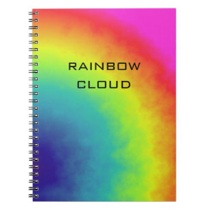 rainbow cloud notebook