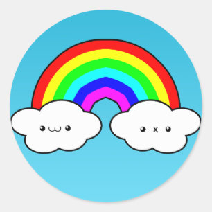 Rainbow Cloud Sticker