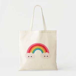 Rainbow Cloud Tote Bag