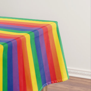 Rainbow & Clouds Cute 1st Birthday Party Tablecloth