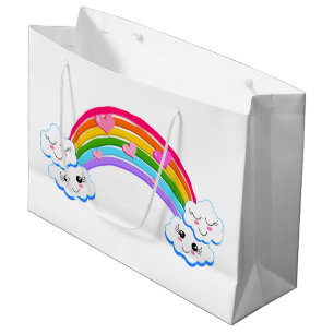 Rainbow Clouds Gift Bag