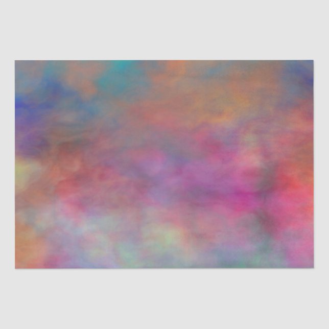 Rainbow Clouds   Tissue Paper (Front)