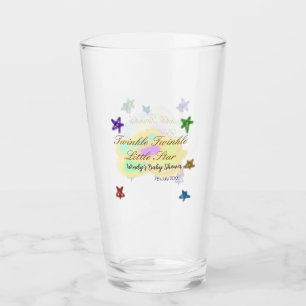 Rainbow clouds twinkle Twinkle Little Star baby Glass