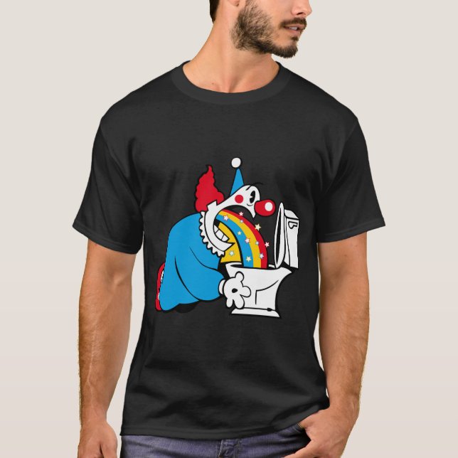 Rainbow Clown T-Shirt (Front)