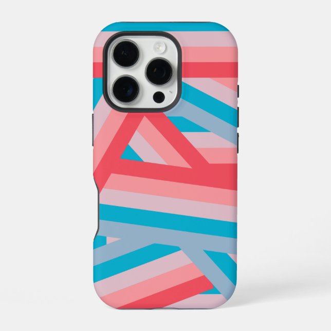 Rainbow Collage  iPhone Case (Back)