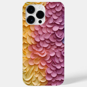RAINBOW COLORED 3-D LOOK TINY FLOWERS Case-Mate iPhone 14 PRO MAX CASE