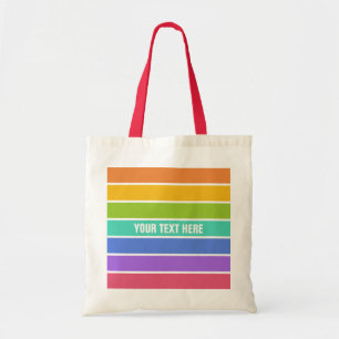 Rainbow Colors custom bags
