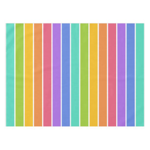 Rainbow Colors table cloth