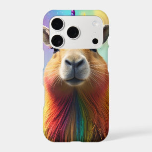 Rainbow Colour Capybara Unicorn,