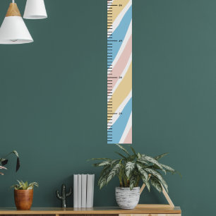 Rainbow Colour Cute  Baby Boy Growth Chart