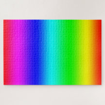 Rainbow Colour Gradient Jigsaw Puzzle