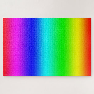Rainbow Colour Gradient Jigsaw Puzzle