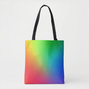 Rainbow Colour Gradient Tote Bag