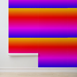 Rainbow Colour Neon Colourful Design Wallpaper