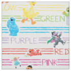 Rainbow Colour Sesame Pals Pattern