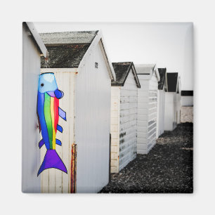 Rainbow Coloured Kite Magnet