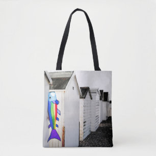 Rainbow Coloured Kite Tote Bag