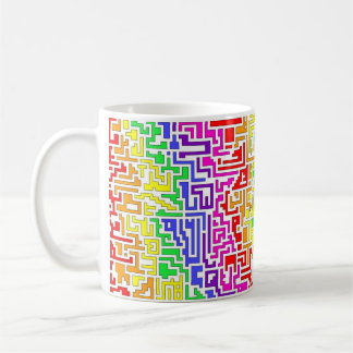 Rainbow Coloured Mug