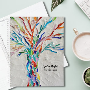 Rainbow Coloured Tree of Life Planner