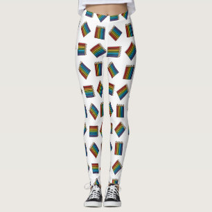 Rainbow Colouring Pencils Leggings