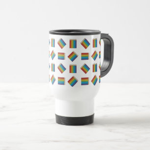 Rainbow Colouring Pencils Travel Mug