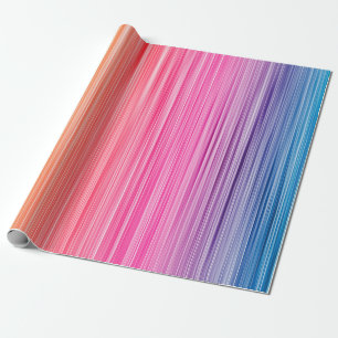 Rainbow colours abstract background. Colourful spe Wrapping Paper