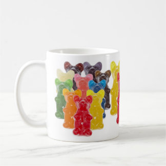 rainbow colours candy lover gummy bear coffee mug