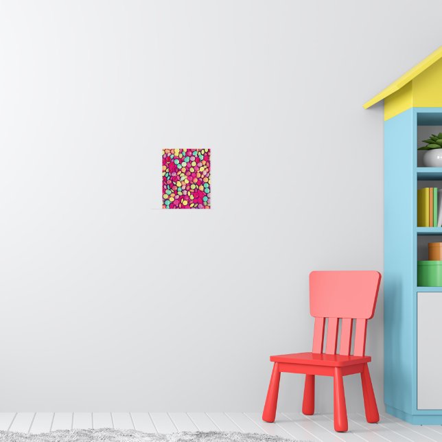 rainbow colours candy  poster (Nursery 1)