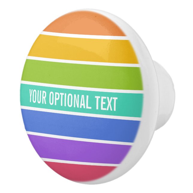 Rainbow Colours custom knobs & pulls (Right)