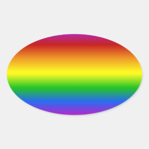 Rainbow Colours custom stickers