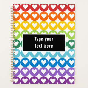 Rainbow Colours    Cute Back to School Planner