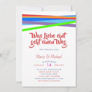 Rainbow colours for lover