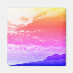 Rainbow Colours Landscape Cape Town Magnet